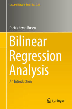 von Rosen |  Bilinear Regression Analysis | eBook | Sack Fachmedien