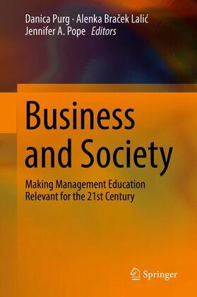 Purg / Pope / Bracek Lalic |  Business and Society | Buch |  Sack Fachmedien