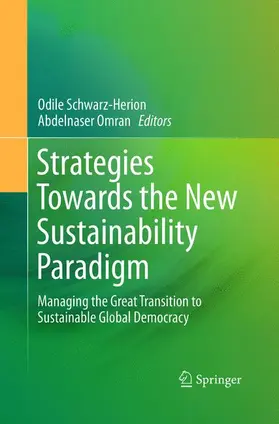 Omran / Schwarz-Herion |  Strategies Towards the New Sustainability Paradigm | Buch |  Sack Fachmedien