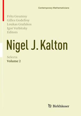 Gesztesy / Verbitsky / Godefroy |  Nigel J. Kalton Selecta | Buch |  Sack Fachmedien