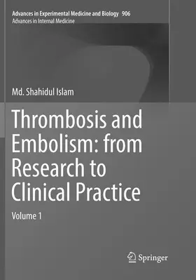 Islam |  Thrombosis and Embolism: from Research to Clinical Practice | Buch |  Sack Fachmedien