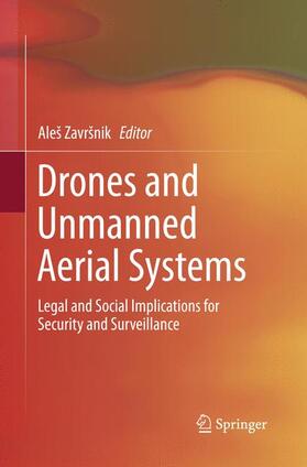 Završnik |  Drones and Unmanned Aerial Systems | Buch |  Sack Fachmedien