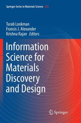 Lookman / Rajan / Alexander |  Information Science for Materials Discovery and Design | Buch |  Sack Fachmedien