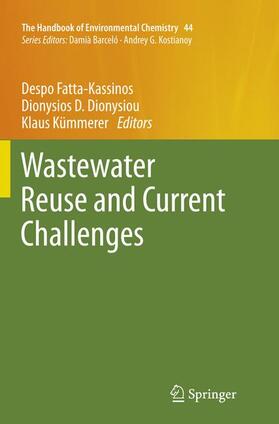 Fatta-Kassinos / Kümmerer / Dionysiou |  Wastewater Reuse and Current Challenges | Buch |  Sack Fachmedien