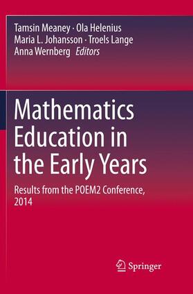 Meaney / Helenius / Wernberg |  Mathematics Education in the Early Years | Buch |  Sack Fachmedien