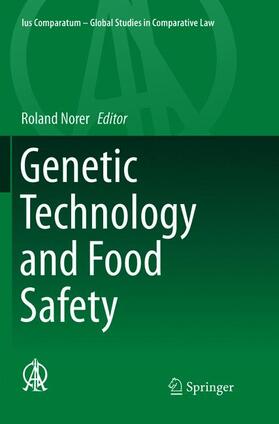 Norer |  Genetic Technology and Food Safety | Buch |  Sack Fachmedien