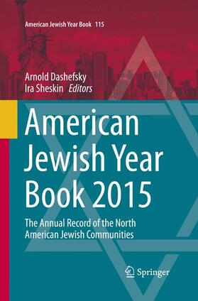 Dashefsky / Sheskin |  American Jewish Year Book 2015 | Buch |  Sack Fachmedien