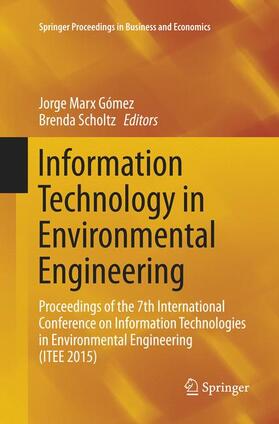 Scholtz / Marx Gómez |  Information Technology in Environmental Engineering | Buch |  Sack Fachmedien