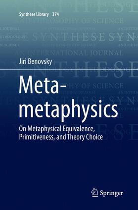 Benovsky |  Meta-metaphysics | Buch |  Sack Fachmedien