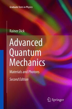 DICK |  Advanced Quantum Mechanics | Buch |  Sack Fachmedien
