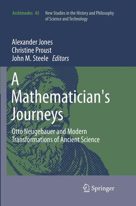 Jones / Steele / Proust |  A Mathematician's Journeys | Buch |  Sack Fachmedien