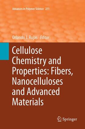 Rojas |  Cellulose Chemistry and Properties: Fibers, Nanocelluloses and Advanced Materials | Buch |  Sack Fachmedien