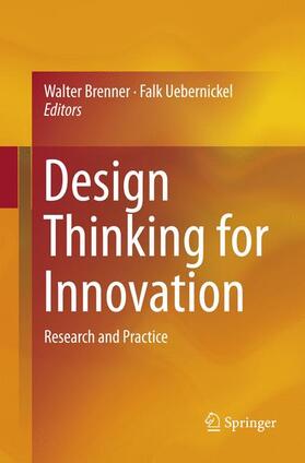 Uebernickel / Brenner |  Design Thinking for Innovation | Buch |  Sack Fachmedien