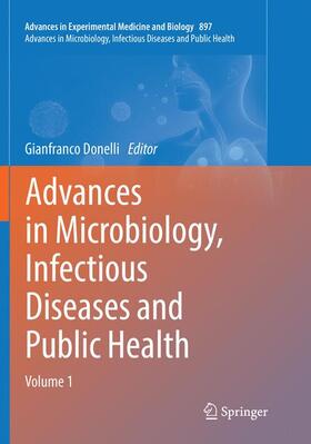 Donelli |  Advances in Microbiology, Infectious Diseases and Public Health | Buch |  Sack Fachmedien