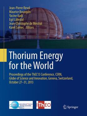 Revol / Bourquin / Samec |  Thorium Energy for the World | Buch |  Sack Fachmedien