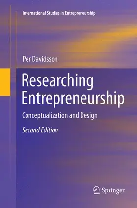 Davidsson |  Researching Entrepreneurship | Buch |  Sack Fachmedien