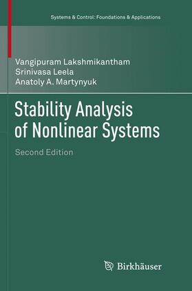 Lakshmikantham / Martynyuk / Leela |  Stability Analysis of Nonlinear Systems | Buch |  Sack Fachmedien