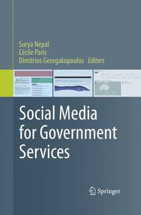 Nepal / Georgakopoulos / Paris |  Social Media for Government Services | Buch |  Sack Fachmedien