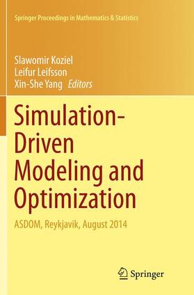 Koziel / Yang / Leifsson |  Simulation-Driven Modeling and Optimization | Buch |  Sack Fachmedien