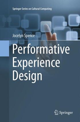 Spence |  Performative Experience Design | Buch |  Sack Fachmedien