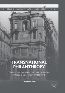 Adam |  Transnational Philanthropy | Buch |  Sack Fachmedien