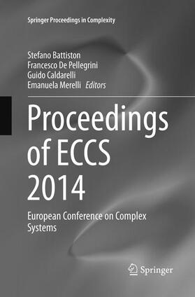 Battiston / Merelli / De Pellegrini |  Proceedings of ECCS 2014 | Buch |  Sack Fachmedien