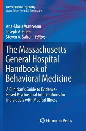 Vranceanu / Safren / Greer |  The Massachusetts General Hospital Handbook of Behavioral Medicine | Buch |  Sack Fachmedien