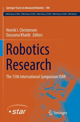 Khatib / Christensen |  Robotics Research | Buch |  Sack Fachmedien