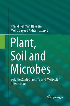 Akhtar / Hakeem |  Plant, Soil and Microbes | Buch |  Sack Fachmedien