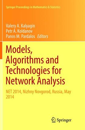 Kalyagin / Pardalos / Koldanov |  Models, Algorithms and Technologies for Network Analysis | Buch |  Sack Fachmedien