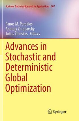 Pardalos / Žilinskas / Zhigljavsky |  Advances in Stochastic and Deterministic Global Optimization | Buch |  Sack Fachmedien