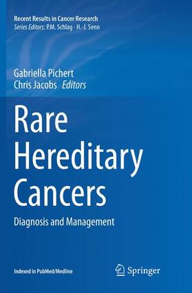 Jacobs / Pichert |  Rare Hereditary Cancers | Buch |  Sack Fachmedien