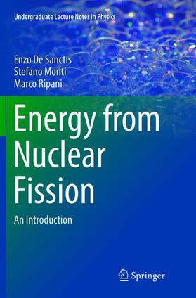 De Sanctis / Ripani / Monti |  Energy from Nuclear Fission | Buch |  Sack Fachmedien