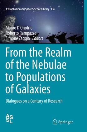 D'Onofrio / Zaggia / Rampazzo |  From the Realm of the Nebulae to Populations of Galaxies | Buch |  Sack Fachmedien