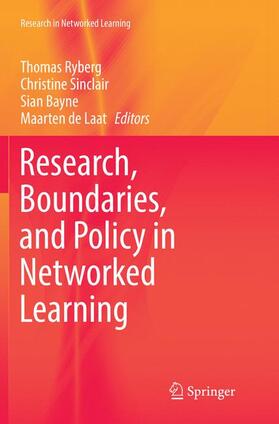 Ryberg / de Laat / Sinclair |  Research, Boundaries, and Policy in Networked Learning | Buch |  Sack Fachmedien