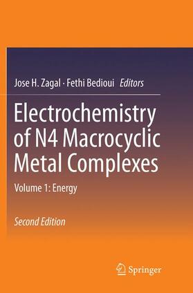 Bedioui / Zagal |  Electrochemistry of N4 Macrocyclic Metal Complexes | Buch |  Sack Fachmedien