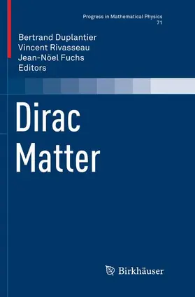 Duplantier / Rivasseau / Fuchs |  Dirac Matter | Buch |  Sack Fachmedien