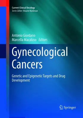 Macaluso / Giordano |  Gynecological Cancers | Buch |  Sack Fachmedien