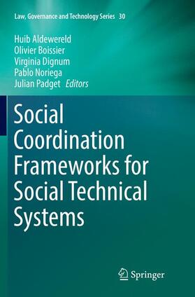 Aldewereld / Boissier / Padget |  Social Coordination Frameworks for Social Technical Systems | Buch |  Sack Fachmedien