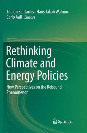 Santarius / Aall / Walnum |  Rethinking Climate and Energy Policies | Buch |  Sack Fachmedien