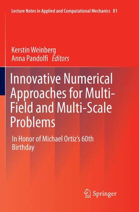 Pandolfi / Weinberg |  Innovative Numerical Approaches for Multi-Field and Multi-Scale Problems | Buch |  Sack Fachmedien