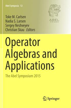 Carlsen / Skau / Larsen |  Operator Algebras and Applications | Buch |  Sack Fachmedien