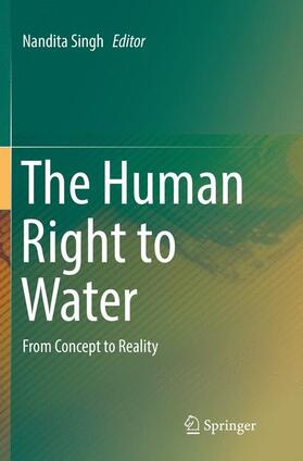 Singh |  The Human Right to Water | Buch |  Sack Fachmedien