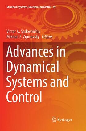 Zgurovsky / Sadovnichiy |  Advances in Dynamical Systems and Control | Buch |  Sack Fachmedien