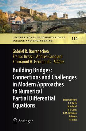 Barrenechea / Georgoulis / Brezzi |  Building Bridges: Connections and Challenges in Modern Approaches to Numerical Partial Differential Equations | Buch |  Sack Fachmedien