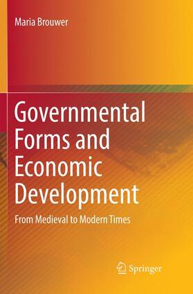 Brouwer |  Governmental Forms and Economic Development | Buch |  Sack Fachmedien