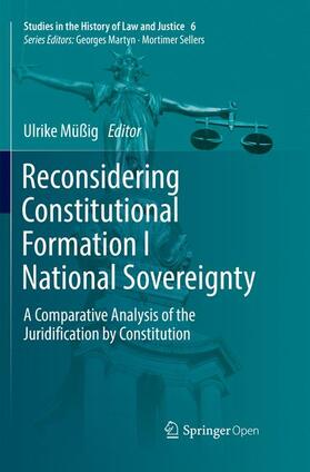 Müßig |  Reconsidering Constitutional Formation I National Sovereignty | Buch |  Sack Fachmedien