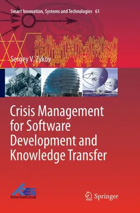 Zykov |  Crisis Management for Software Development and Knowledge Transfer | Buch |  Sack Fachmedien