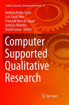 Costa / Reis / Neri de Sousa |  Computer Supported Qualitative Research | Buch |  Sack Fachmedien