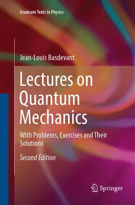 Basdevant |  Lectures on Quantum Mechanics | Buch |  Sack Fachmedien